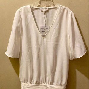 NEW w/tags Size XS Anna Cate Bright White Ava Top